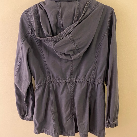 Blue hooded jacket - Picture 2 of 3